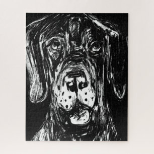 Puzzle de dessin de Dogue Allemand