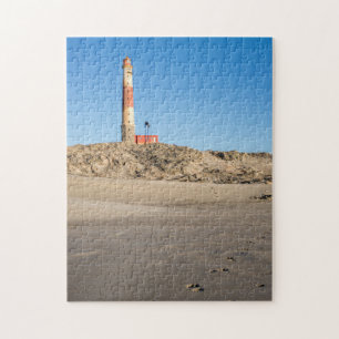 Puzzle de Dias' Point Phare avec Loup de plage