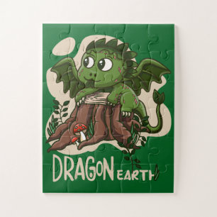 Puzzle de dragon terrestre pour enfants