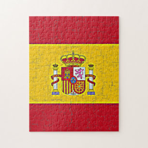 Puzzle de DRAPEAU de l'ESPAGNE