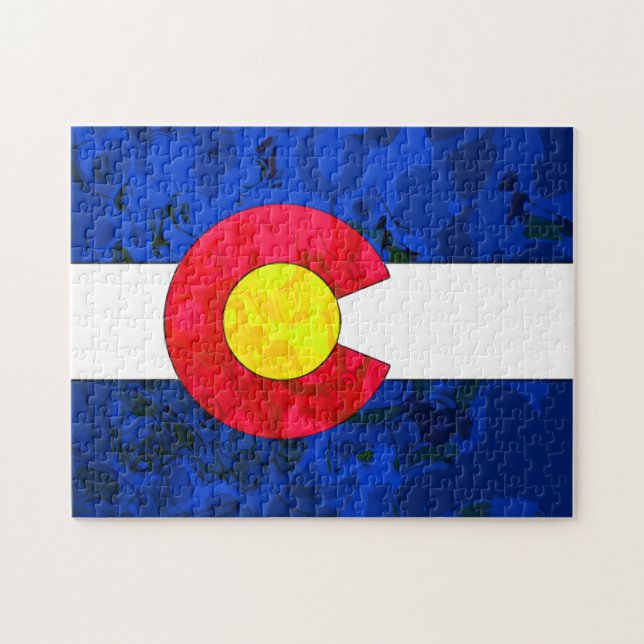 Puzzle de DRAPEAU du COLORADO (Horizontal)