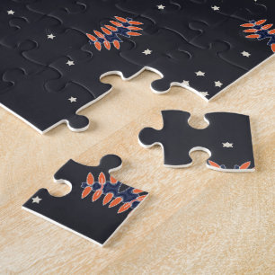 Puzzle de Étoiles et Motif Unique de Vaisseau Spat
