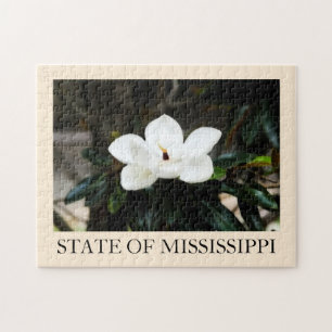 Puzzle de fleur de magnolia du Mississippi
