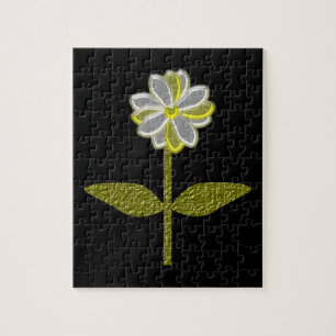 Puzzle de fleur de marguerite