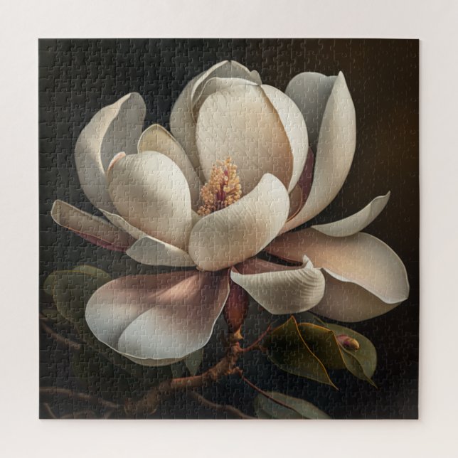 Puzzle de fleurs de Magnolia (Vertical)