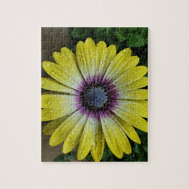 puzzle de fleurs jaunes (Vertical)