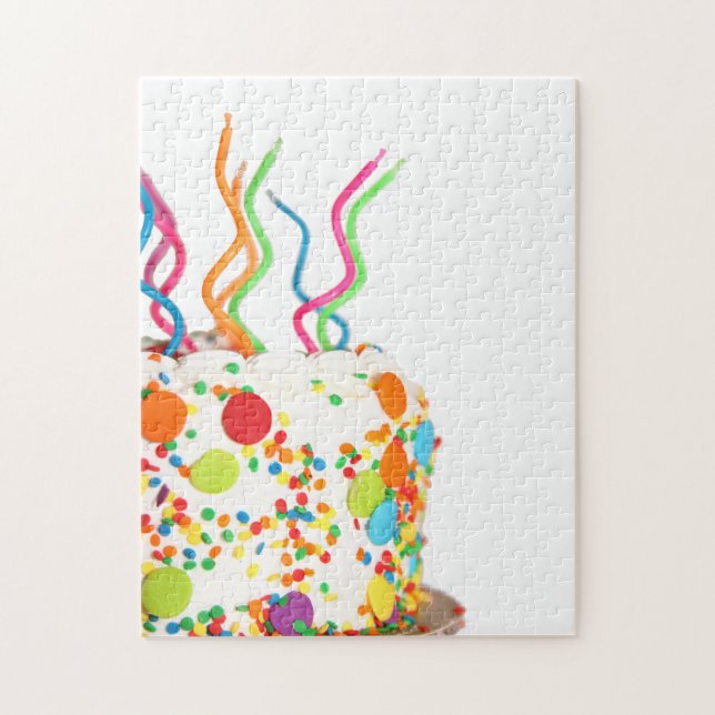 Puzzle de gâteaux d'anniversaire (Vertical)