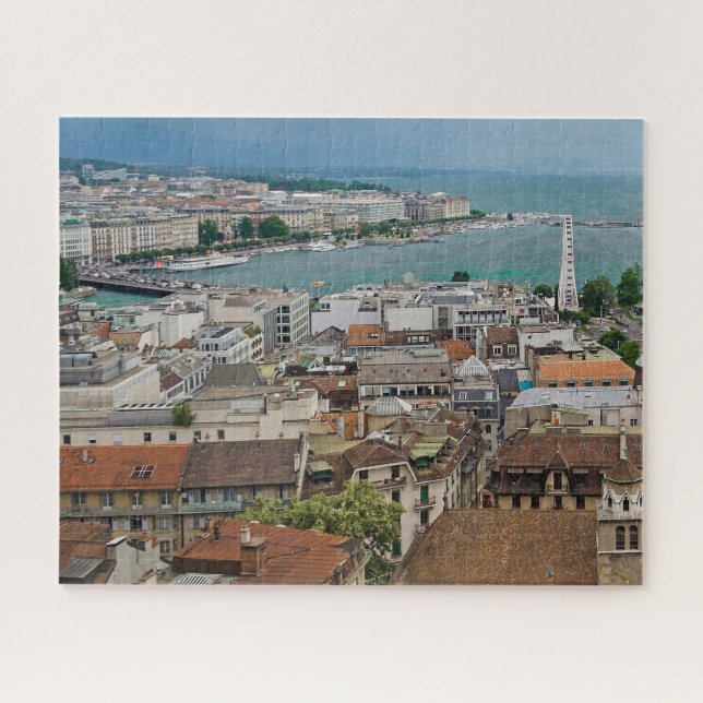 Puzzle de Geneve Cityscape (Horizontal)