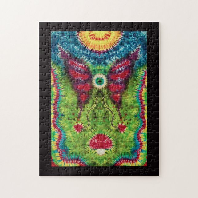 Puzzle "de globe oculaire volant teint par (Vertical)