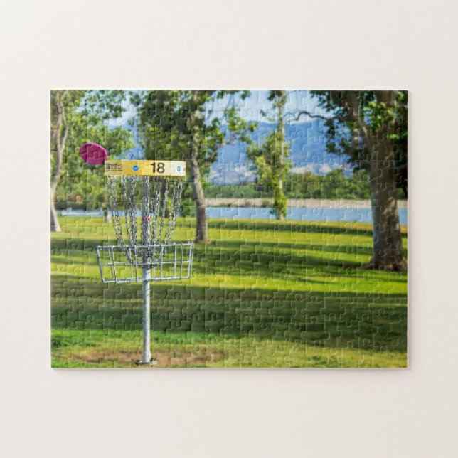 Puzzle de golf sur disque (Horizontal)