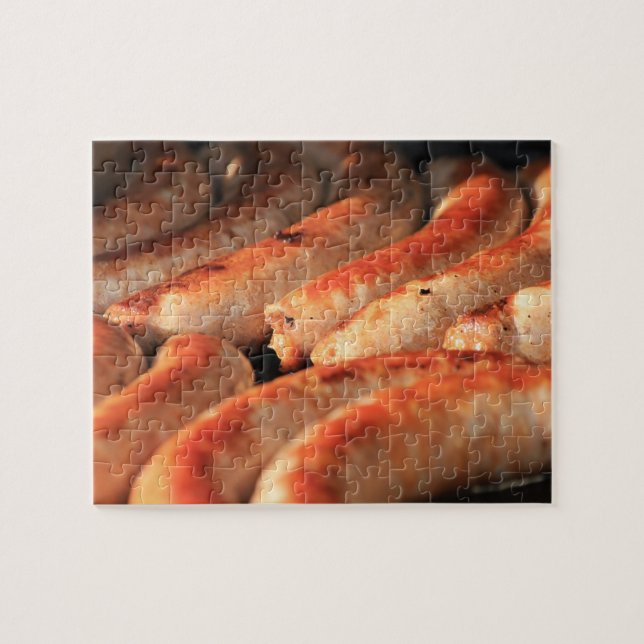 Puzzle de grésillement de saucisse (Horizontal)