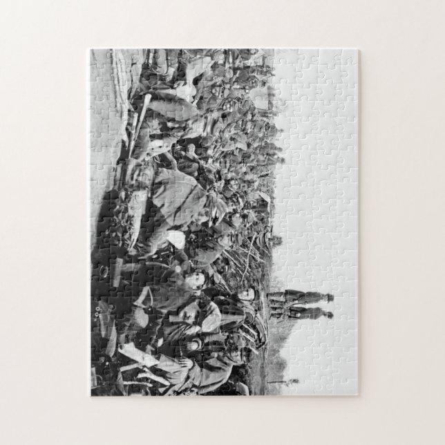 puzzle de guerre civile des syndicats 10x14 (Vertical)