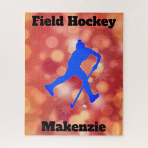 Puzzle de hockey sur gazon pour filles