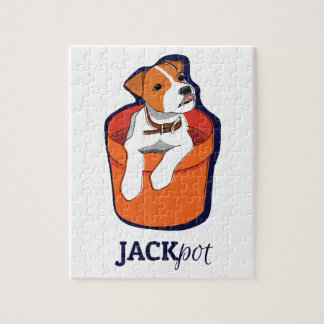 Puzzle de Jack Russell Terrier de "gros lot"