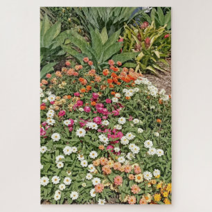 Puzzle de jardin de fleurs