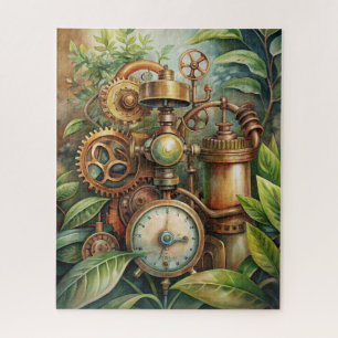 Puzzle de jardin Steampunk