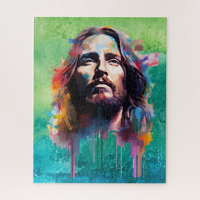 Puzzle de Jésus Portrait (Vertical)