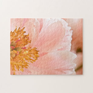 Puzzle de jeu de fleurs floues