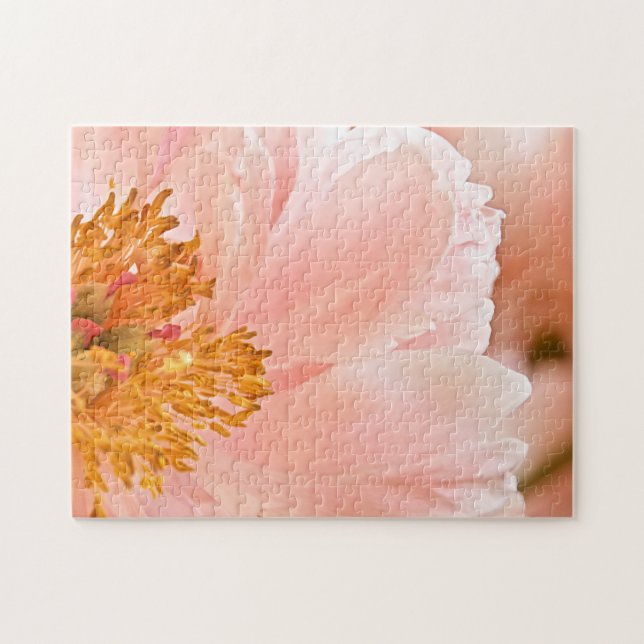 Puzzle de jeu de fleurs floues (Horizontal)