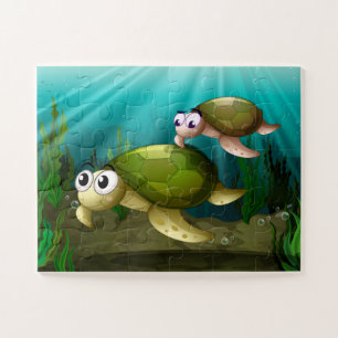 Puzzle de jeu Tortues