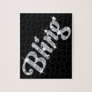 Puzzle de Jig avec design de faux diamant