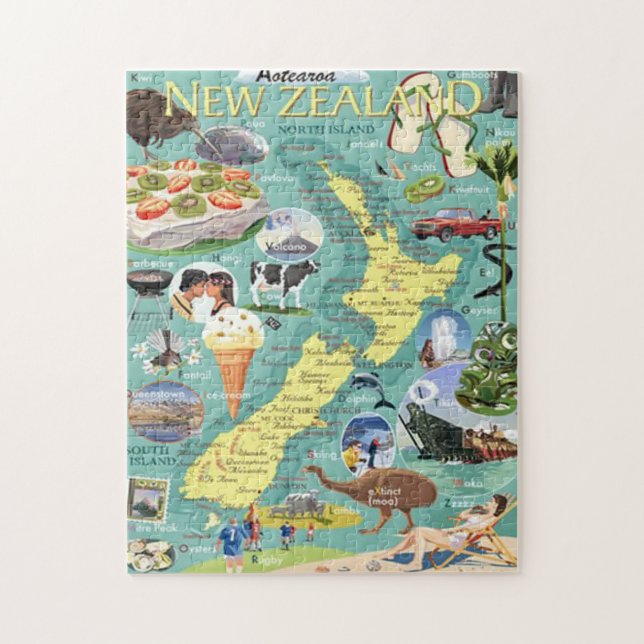 Puzzle de Kiwiana (Vertical)