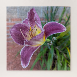 Puzzle de la belle journée violette de lis
