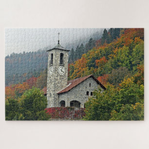 puzzle de la chapelle de montagne