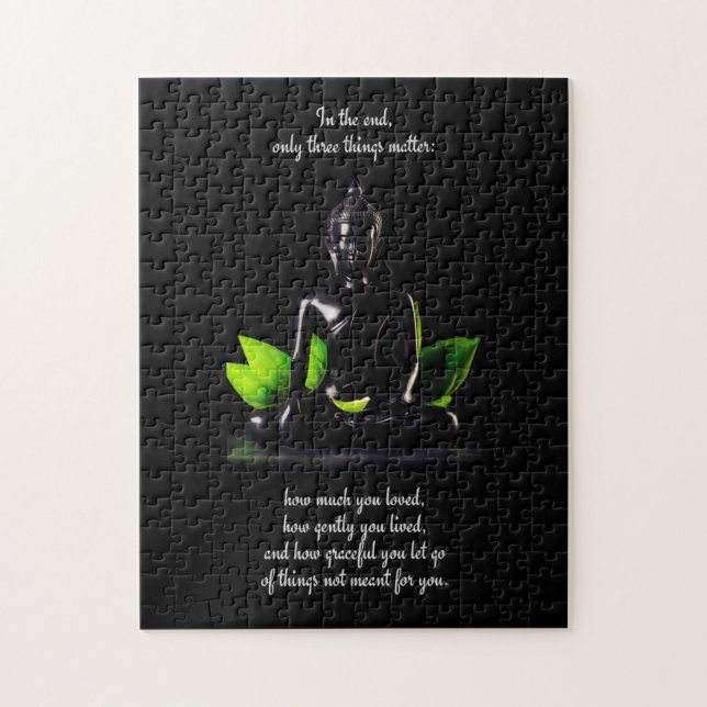 Puzzle de la citation 3 de Bouddha (Vertical)