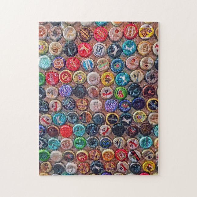 Puzzle de la collection de Casquettes de bouteille (Vertical)