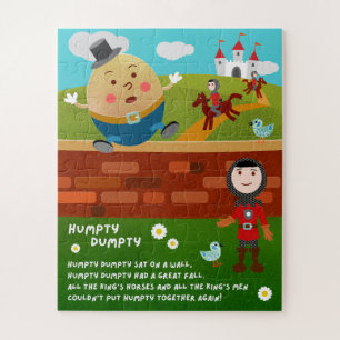 Puzzle de la comptine Humpty Dumpty