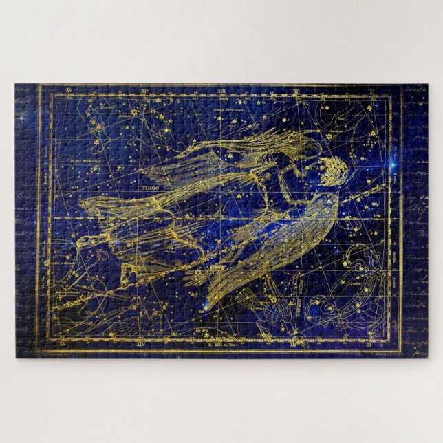 puzzle de la constellation vierge (Horizontal)