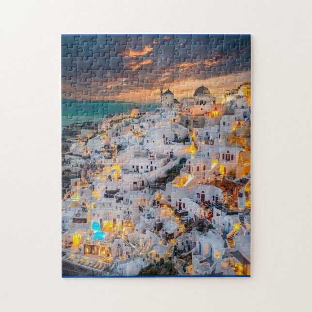 Puzzle de la côte grecque (Vertical)