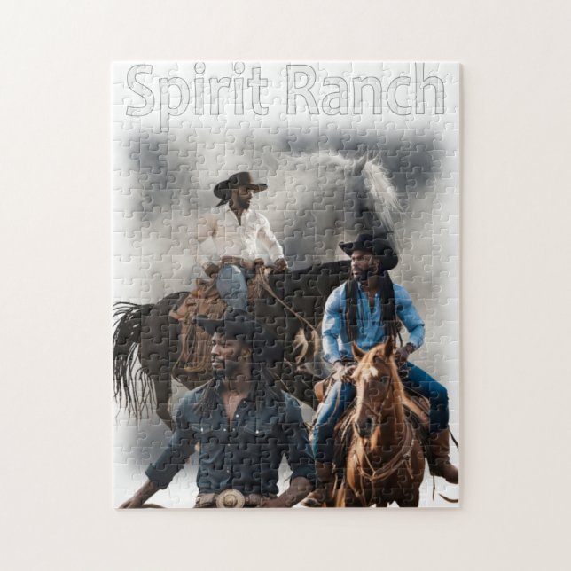 Puzzle de la couverture de Spirit Ranch Melvin Rod (Vertical)