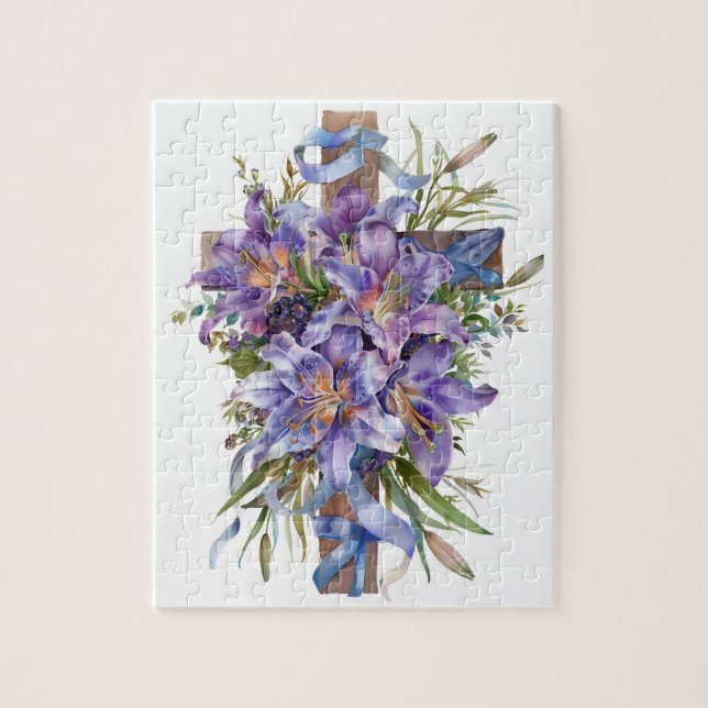 Puzzle de la Croix de Pâques (Vertical)