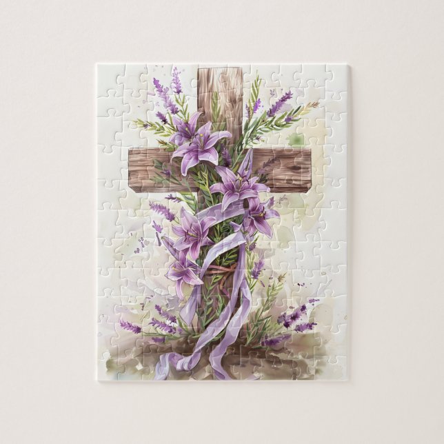 Puzzle de la Croix de Pâques (Vertical)
