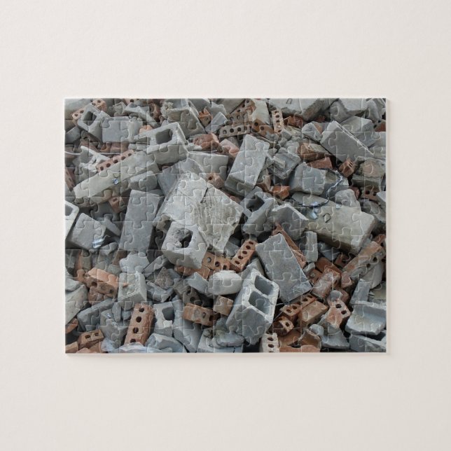 Puzzle de la démolition des bâtiments (Horizontal)