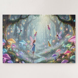 Puzzle de la forêt enchantée des fées