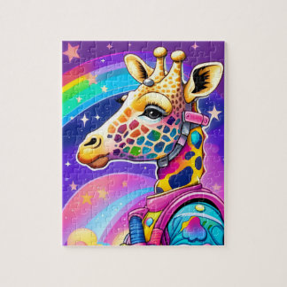 Puzzle de la girafe spatiale
