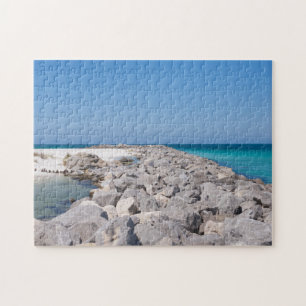 Puzzle de la Jetée au Milieu de Shell Island