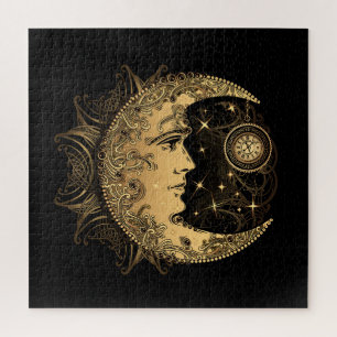 Puzzle de la lune d'or