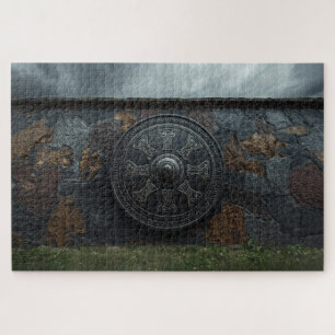 Puzzle de la muraille de boucliers vikings