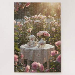 Puzzle de la niche de lecture florale