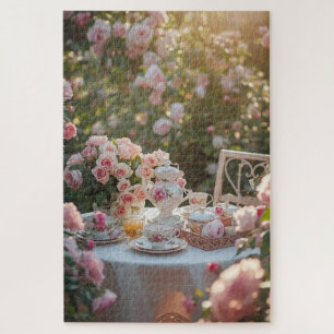 Puzzle de la niche de lecture florale