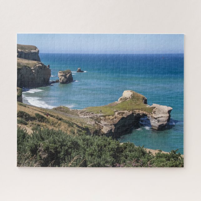 Puzzle de la Nouvelle-Zélande - Tunnel Beach Duned (Horizontal)
