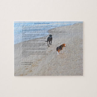 puzzle de la photo 8x10 avec l'étain