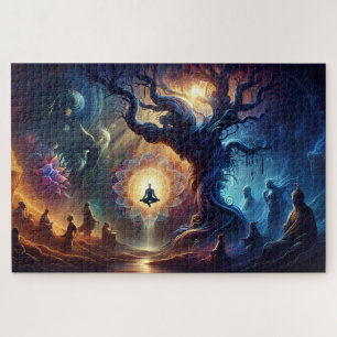 Puzzle de la sagesse : ombre et lumière