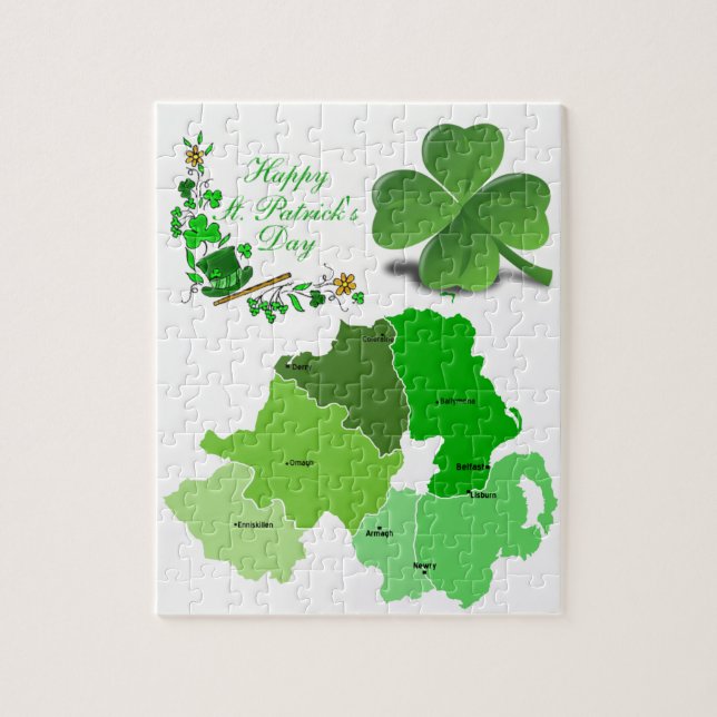 Puzzle de la Saint Patrick (Vertical)