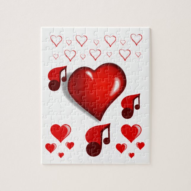Puzzle de la Saint Valentin (Vertical)