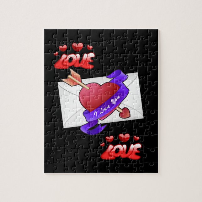 Puzzle de la Saint Valentin (Vertical)